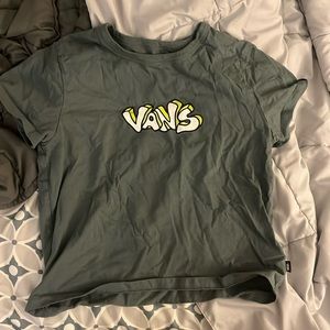 Green vans tee